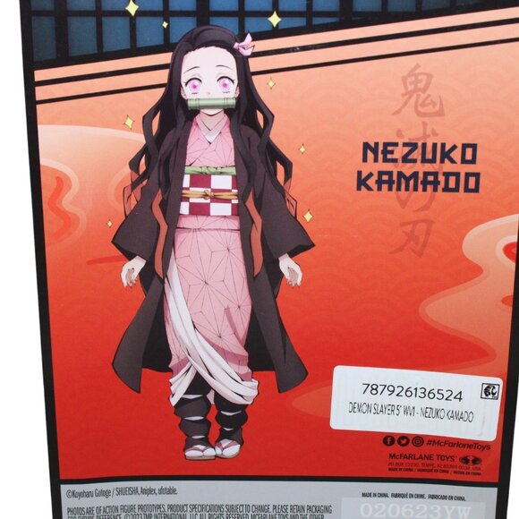 McFarlane Toys Demon Slayer Nezuko Kamado 5" Action Figure Wave 1 - Picture 11 of 17